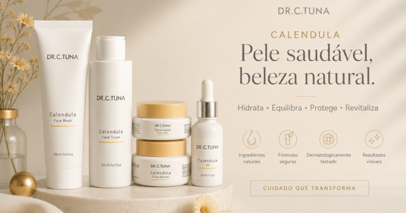 Calêndula Dr. C. Tuna Farmasi: o segredo turco para a pele sensível que ninguém te contou