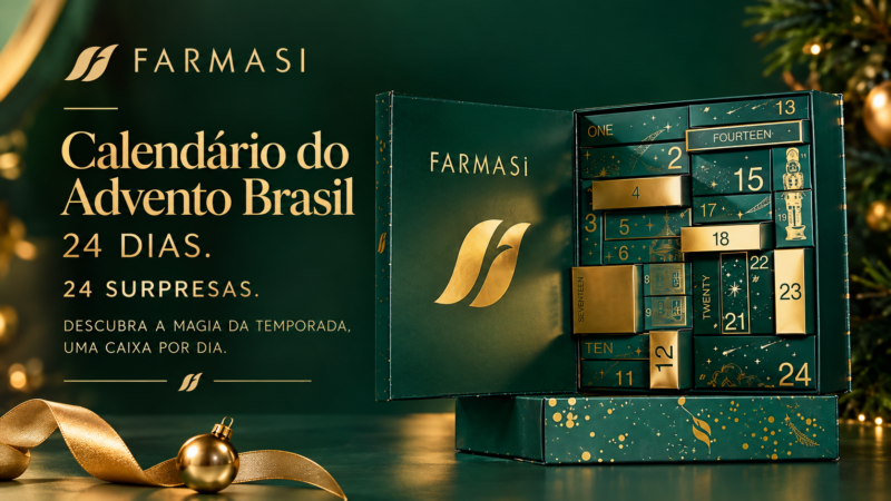 Calendário do Advento Farmasi Brasil 2026: Vale a Pena? O Que Vem Dentro e Preço
