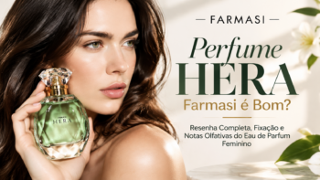 Perfume Hera Farmasi é Bom? Resenha Completa, Fixação e Notas Olfativas do Eau de Parfum Feminino