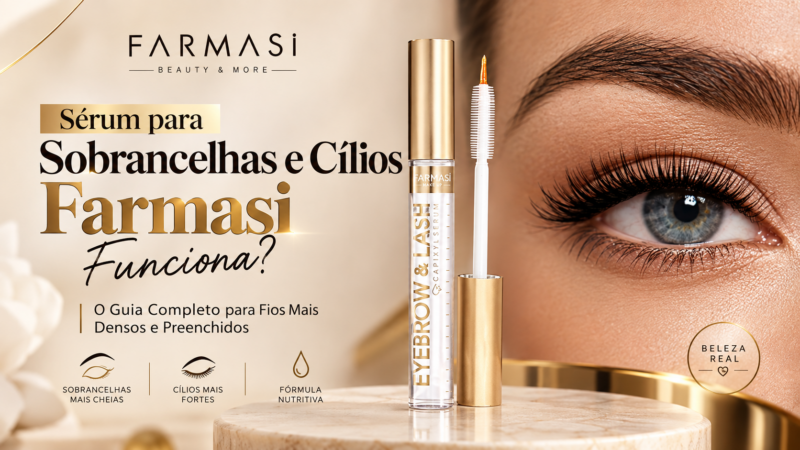 Sérum para Sobrancelhas e Cílios Farmasi Funciona? O Guia Completo para Fios Mais Densos e Preenchidos