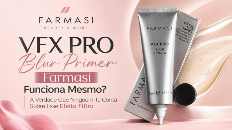VFX PRO Blur Primer Farmasi Funciona Mesmo? A Verdade Que Ninguém Te Conta Sobre Esse Efeito Filtro